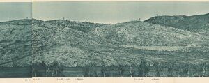 L'ESERCITO ITALIANO NELLA GRANDE GUERRA 1915-1918 - VOL. IV 1917 - TOMO 2° TER - Panorama 13 - Il Carso da q. 145 nord a S. Giovanni visto dalla q. 21 sud-est di Monfalcone