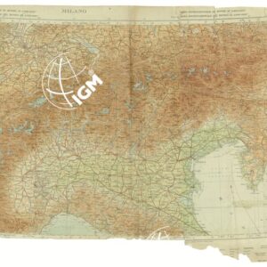 CARTA INTERNAZIONALE DEL MONDO - Milano Foglio NL-32