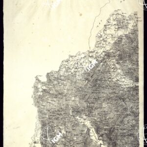 RIPRODUZIONE DI UNA PARTE DELLA: CARTE DU DUCHE' DE SAVOYE A' L'USAGE DEL L'ARMEE POUR LE CAS DE GUERRE - FOGLIO N. 1