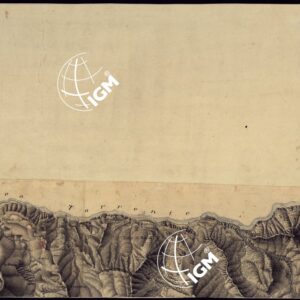 CARTA ORIGINALE LEVATA SUL TERRENO ALLA SCALA 1:20 000 CHE DALLA VALLE DI BLORA SI ESTENDE FINO AL MARE E DALLA VESUBIA SINO AI CONFINI DELLA FRANCIA SUL FIUME VAR E PARTE DELL'ESTERON - FOGLIO 1.