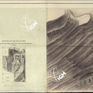 RIDUZIONE DEL PIANO FRA IL MONTE CIASTELLAR E IL MONTE DRAGONE PRESSO LEVENZO - FOGLIO 1 E QUADRO D'UNIONE.