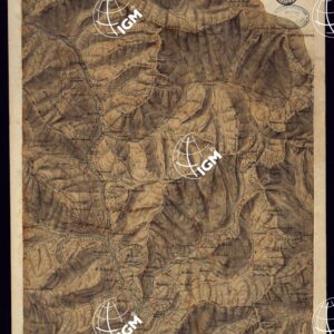 PIANO TOPOGRAFICO DEL CONTADO DI NIZZA DISEGNATO D'ORDINE DI S.E. MARCHESE DI FAVERGES T.E GENERALE, GOVERNATORE, E COMANDANTE G.LE DELLA DIVISIONE DI CUNEO 1832 - FOGLIO 5.