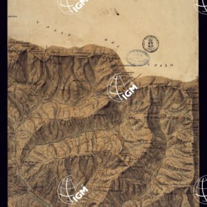 PIANO TOPOGRAFICO DEL CONTADO DI NIZZA DISEGNATO D'ORDINE DI S.E. MARCHESE DI FAVERGES T.E GENERALE, GOVERNATORE, E COMANDANTE G.LE DELLA DIVISIONE DI CUNEO 1832 - FOGLIO 6.