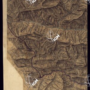 PIANO TOPOGRAFICO DEL CONTADO DI NIZZA DISEGNATO D'ORDINE DI S.E. MARCHESE DI FAVERGES T.E GENERALE, GOVERNATORE, E COMANDANTE G.LE DELLA DIVISIONE DI CUNEO 1832 - FOGLIO 10.