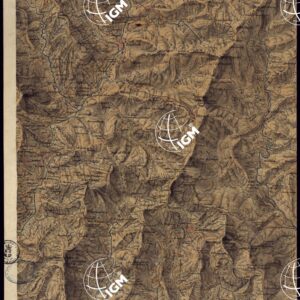 PIANO TOPOGRAFICO DEL CONTADO DI NIZZA DISEGNATO D'ORDINE DI S.E. MARCHESE DI FAVERGES T.E GENERALE, GOVERNATORE, E COMANDANTE G.LE DELLA DIVISIONE DI CUNEO 1832 - FOGLIO 12