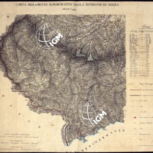 CARTA MERAMENTE DIMOSTRATIVA DELLA DIVISIONE DI NIZZA.