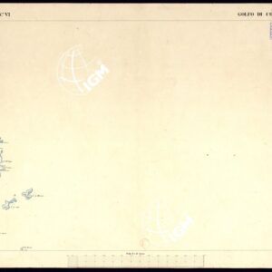 ATLANTE DELL'ISOLA DI SARDEGNA ALLA SCALA DI 1 AL 50.000 - FOGLIO VI GOLFO DI CONGIANUS.
