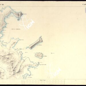 ATLANTE DELL'ISOLA DI SARDEGNA ALLA SCALA DI 1 AL 50.000 - FOGLIO XI CAPOFIGARI.