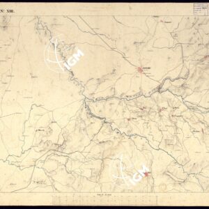 ATLANTE DELL'ISOLA DI SARDEGNA ALLA SCALA DI 1 AL 50.000 - FOGLIO XIII SASSARI