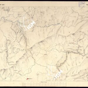 ATLANTE DELL'ISOLA DI SARDEGNA ALLA SCALA DI 1 AL 50.000 - FOGLIO XV MONTE LERNO.