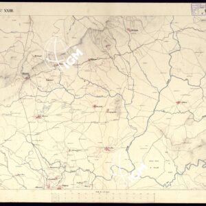 ATLANTE DELL'ISOLA DI SARDEGNA ALLA SCALA DI 1 AL 50.000 - FOGLIO XXIII MACOMER.