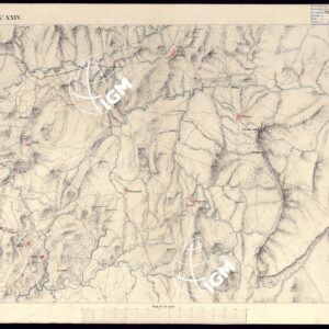 ATLANTE DELL'ISOLA DI SARDEGNA ALLA SCALA DI 1 AL 50.000 - FOGLIO XXIV NUORO.