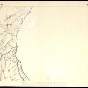 ATLANTE DELL'ISOLA DI SARDEGNA ALLA SCALA DI 1 AL 50.000 FOGLIO XXV DORGALI.