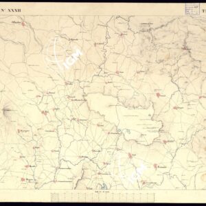 ATLANTE DELL'ISOLA DI SARDEGNA ALLA SCALA DI 1 AL 50.000 - FOGLIO XXXII PUNTA TREBINA.