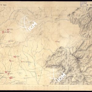 ATLANTE DELL'ISOLA DI SARDEGNA ALLA SCALA DI 1 AL 50.000 - FOGLIO XLI MONTE SERPEDDI.