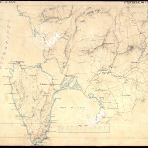 ATLANTE DELL'ISOLA DI SARDEGNA ALLA SCALA DI 1 AL 50.000 - FOGLIO XLIV SAN MICHELE DI ARENAS.