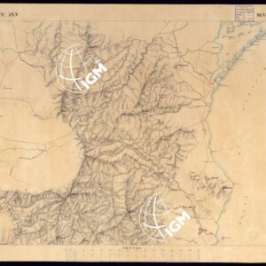 ATLANTE DELL'ISOLA DI SARDEGNA ALLA SCALA DI 1 AL 50.000 - FOGLIO XLV SEVERA.