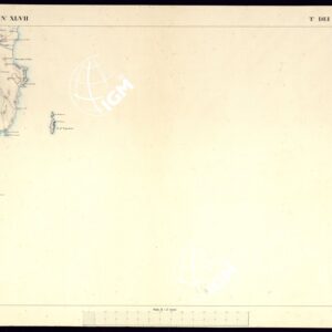 ATLANTE DELL'ISOLA DI SARDEGNA ALLA SCALA DI 1 AL 50.000 - FOGLIO XLVII TORRE DEI CAVOLI.