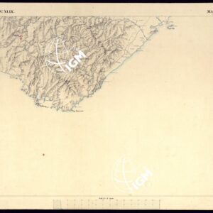 ATLANTE DELL'ISOLA DI SARDEGNA ALLA SCALA DI 1 AL 50.000 - FOGLIO XLIX MALFETANO.