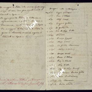 CARTA DELL'ISOLA E REGNO DI SARDEGNA - INDICE ELEMENTI MINERALOGICI