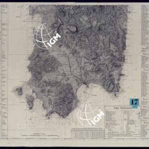 CARTA MINERARIA DELL'ISOLA DI SARDEGNA  - FOGLIO SUD.