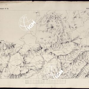 ATLANTE DELL'ISOLA DI SARDEGNA - FOGLIO IX TEMPIO.