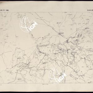 ATLANTE DELL'ISOLA DI SARDEGNA - FOGLIO XIII SASSARI.