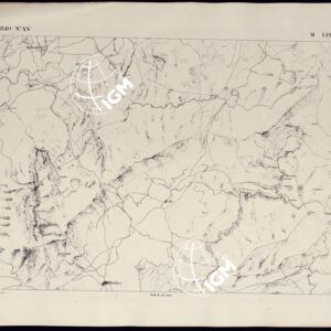 ATLANTE DELL'ISOLA DI SARDEGNA - FOGLIO XV MONTE LERNO.