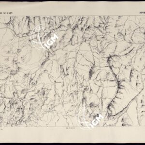 ATLANTE DELL'ISOLA DI SARDEGNA - FOGLIO XXIV NUORO.