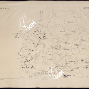 ATLANTE DELL'ISOLA DI SARDEGNA - FOGLIO XXVI ORISTANO.