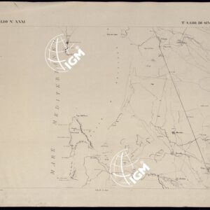 ATLANTE DELL'ISOLA DI SARDEGNA - FOGLIO XXXI TORRE DI SAN GIOVANNI IN SINIS.