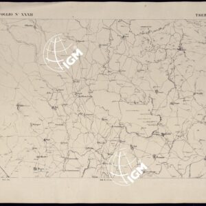 ATLANTE DELL'ISOLA DI SARDEGNA - FOGLIO XXXII TREBINA.