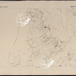 ATLANTE DELL'ISOLA DI SARDEGNA - FOGLIO XXXV ARQUENTU.