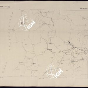 ATLANTE DELL'ISOLA DI SARDEGNA - FOGLIO XXXIX MARGANAJ.