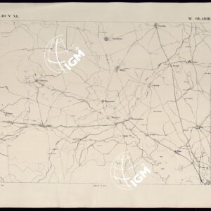 ATLANTE DELL'ISOLA DI SARDEGNA - FOGLIO XL M. OLADIRI.