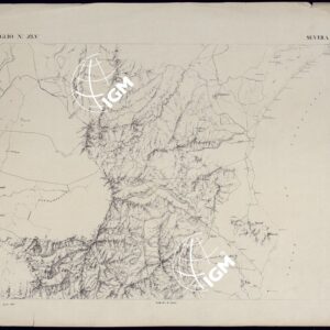 ATLANTE DELL'ISOLA DI SARDEGNA - FOGLIO XLV -  SEVERA