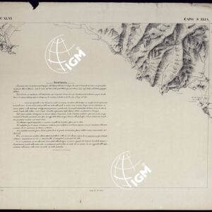 ATLANTE DELL'ISOLA DI SARDEGNA - FOGLIO XLVI CAPO SANT'ELIA.