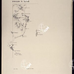 ATLANTE DELL'ISOLA DI SARDEGNA - FOGLIO XLVII T. DEI CAVOLI.