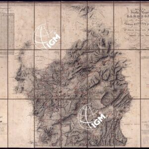 CARTA DELL'ISOLA E REGNO DI SARDEGNA - FOGLIO NORD.