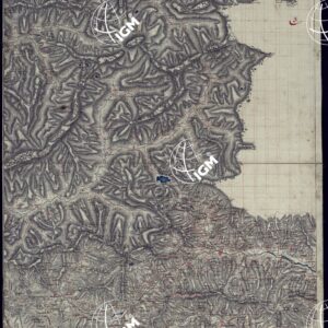 PIANO TOPOGRAFICO DELLE VALLI DI BRIANZONE DI QUEIRAS E DI PARTE DELL'UBAJE ED UBAJETTA IN FRANCIA - FOGLIO 3.