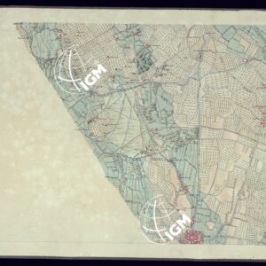 CARTA TOPOGRAFICA CHE SI ESTENDE SULLE PROVINCIE DI TORINO ED IN GRAN PARTE DEL CANAVESE - FOGLIO 3.