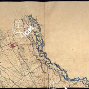 CARTA DELLA LUMELLINA RIDOTTA NELL'UFFICIO TOPOGRAFICO NE' MESI DI MAGGIO E GIUGNO 1816 - FOGLIO 3.