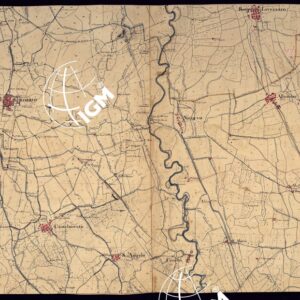 CARTA DELLA LUMELLINA RIDOTTA NELL'UFFICIO TOPOGRAFICO NE' MESI DI MAGGIO E GIUGNO 1816 - FOGLIO 5.