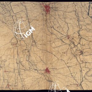 CARTA DELLA LUMELLINA RIDOTTA NELL'UFFICIO TOPOGRAFICO NE' MESI DI MAGGIO E GIUGNO 1816 - FOGLIO 6.