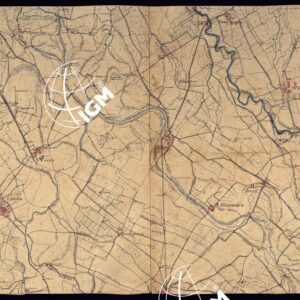 CARTA DELLA LUMELLINA RIDOTTA NELL'UFFICIO TOPOGRAFICO NE' MESI DI MAGGIO E GIUGNO 1816 - FOGLIO 9.