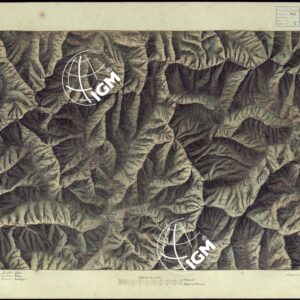 CARTA TOPOGRAFICA DEGLI STATI DI TERRA FERMA DI S.S.R.M. CARLO ALBERTO RE DI SARDEGNA FATTA DAL CORPO DELLO STATO MAGGIORE COMANDATO DAL TEN.TE GEN.LE B.NE DI MONTHOUX ALLA SCALA DI 1 50.000 1831 - FOGLIO R.10 TENDA.