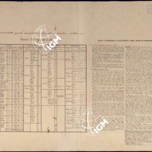 CARTA TOPOGRAFICA DEGLI STATI IN TERRAFERMA DI S.M. IL RE DI SARDEGNA ALLA SCALA DI 1 A 50.000 OPERA DEL CORPO REALE DELLO STATO MAGGIORE - CENNI STORICI E STATISTICI SUGLI STATI DI TERRAFERMA