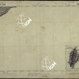CARTA TOPOGRAFICA DEGLI STATI IN TERRAFERMA DI S.M. IL RE DI SARDEGNA ALLA SCALA DI 1 A 50.000 OPERA DEL CORPO REALE DELLO STATO MAGGIORE - FOGLIO N°LXXV VARAZZE