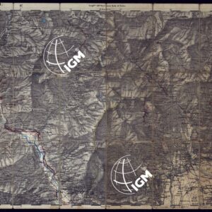 CARTA TOPOGRAFICA DEGLI STATI IN TERRAFERMA DI S.M. IL RE DI SARDEGNA ALLA SCALA DI 1 A 50.000 OPERA DEL CORPO REALE DELLO STATO MAGGIORE - FOGLIO N°31 BIELLA