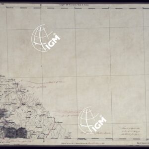 CARTA TOPOGRAFICA DEGLI STATI IN TERRAFERMA DI S.M. IL RE DI SARDEGNA ALLA SCALA DI 1 A 50.000 OPERA DEL CORPO REALE DELLO STATO MAGGIORE - FOGLIO N°78 BOLLANO
78 -  BOLLANO